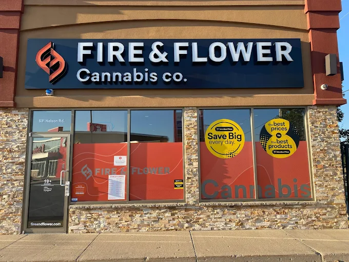 Fire & Flower Cannabis Co. - Fire & Flower Cannabis Co. - Saskatoon Willowgrove store front