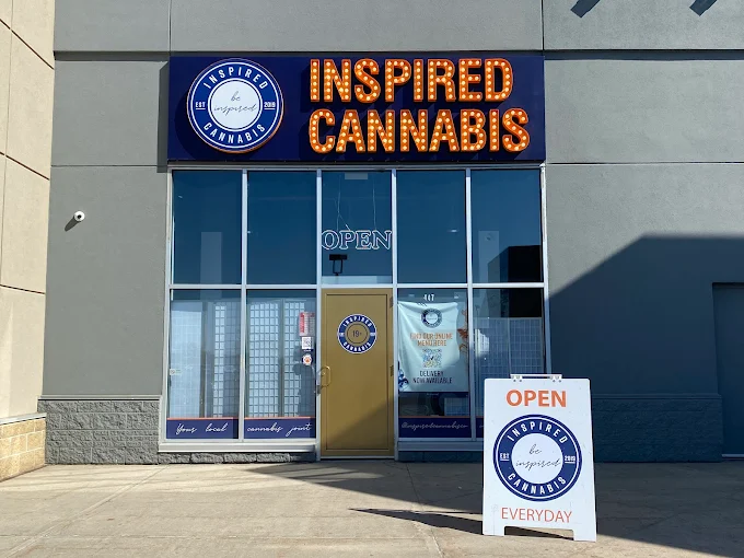 Inspired Cannabis - Saskatoon store front