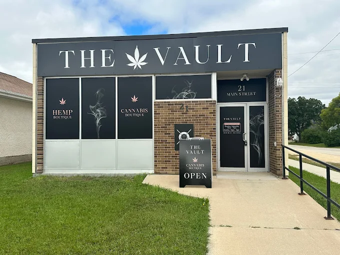 The Vault Cannabis - The Vault Cannabis - Lundar store front