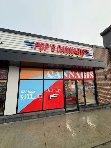 Pop's Cannabis Co. - Pop's Cannabis Co. - Waterloo (Erb St) store front