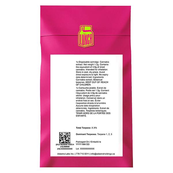 Lunch - More Passion More Fruitwork Disposable Pen image 3