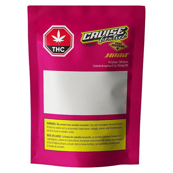 BOXHOT Cruise Control - Test Drivers - Nitro Thc + Cbg 510 Thread Cartridge image 2