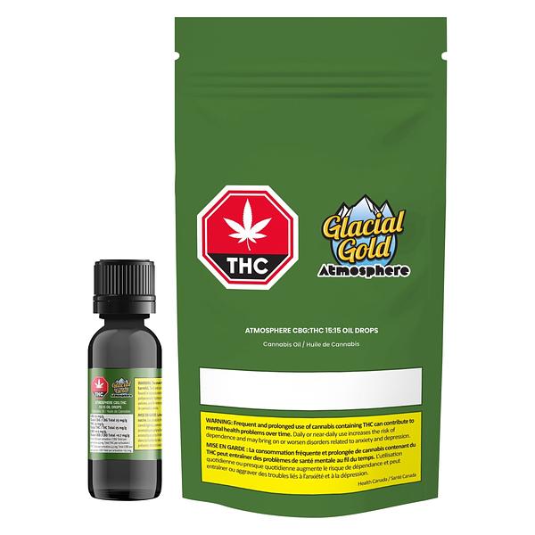Glacial Gold - Atmosphere Cbg:Thc 15:15 Oil Drops image 4