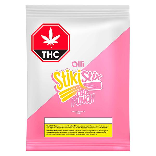 Olli StikiStix - 100 CBD Pink Lemonade Punch Gummy