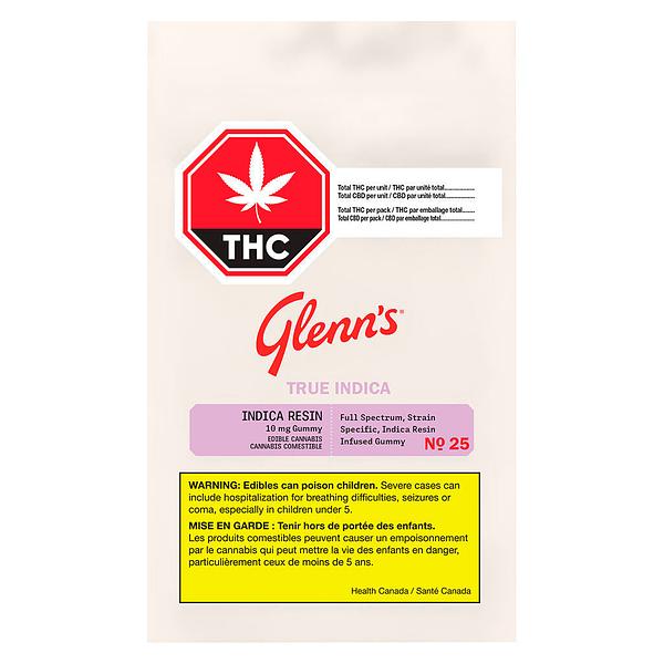 Glenn's - No.25 Glenn’s 100’s True Indica Resin - Green Apple Carton