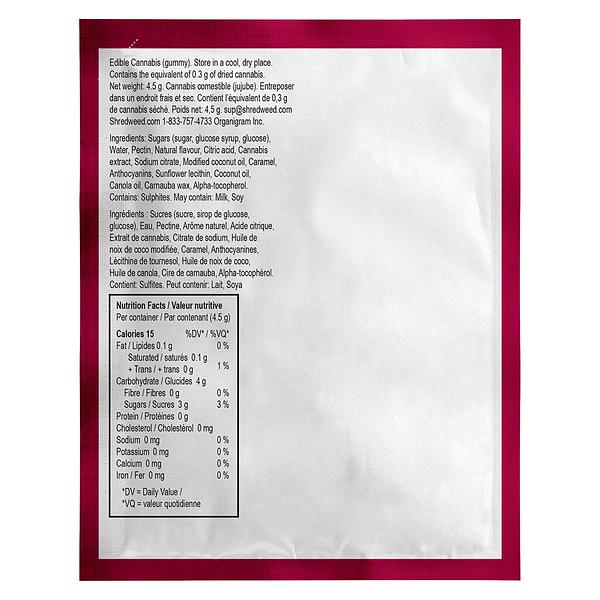 SHRED'EMS - Cherry Cola Party Pack 100 Thc Gummies