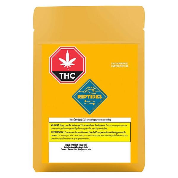 Riptides - Liquid Diamonds Feral Fizz - VP - 510 Thread Cartridge