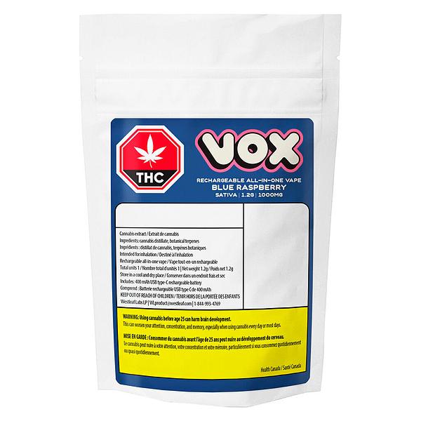 Vox - Blue Raspberry All In One Vape