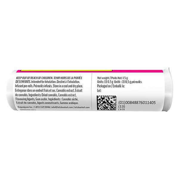 BOXHOT - Diamond Doobies - Dragon's Breath Infused Pre Roll