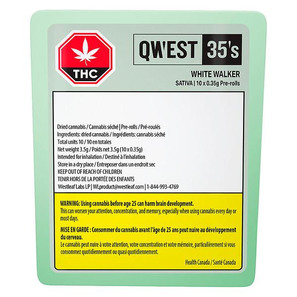 Qwest 35's - White Walker Pre-Roll