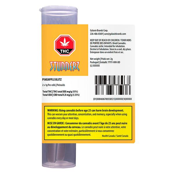 Stunnerz - Pineapple Blitz Pre-Roll