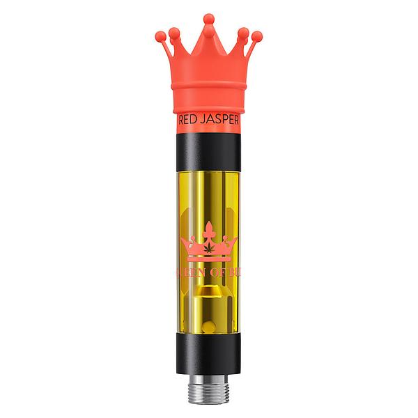 Queen of Bud - Red Jasper Liquid Crystals 510 Thread Cartridge