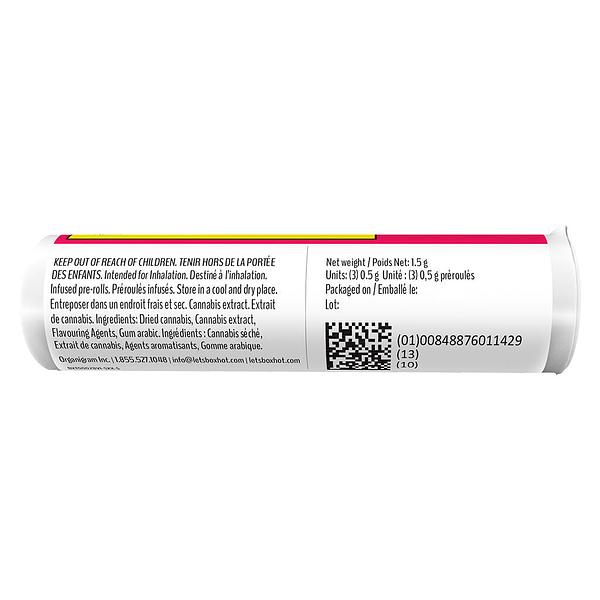 BOXHOT - Diamond Doobies Deluxe - Ruby Rush Infused Pre-Roll