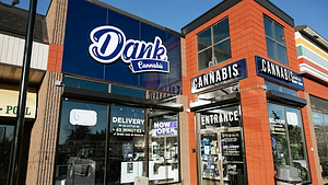 Dank Cannabis - Coach Hill store front