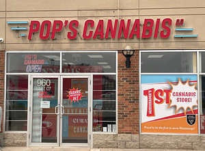 Pop's Cannabis Co. - Mississauga (Central Parkway) store front