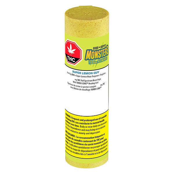 Good Supply Monsters - Super Lemon Guy Monsters 1000 Resin 510 Thread Cartridge image 2