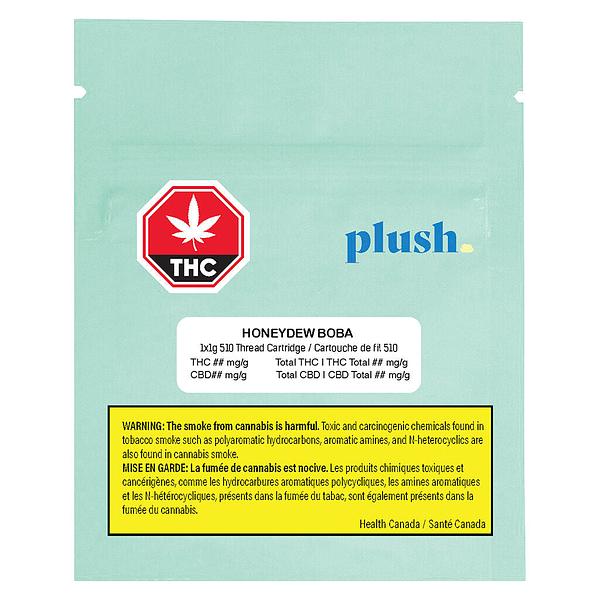 Plush - Honeydew Boba 510 Thread Cartridge image 2