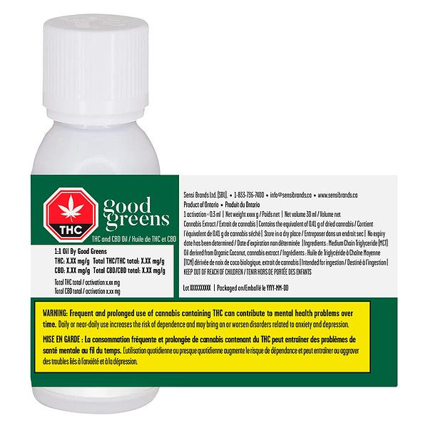 Good Greens - 1:1 Oil image 3