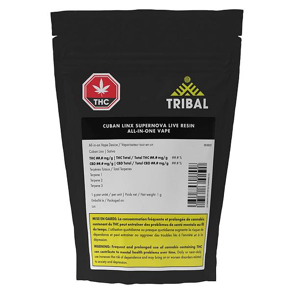 Tribal - Cuban Linx Supernova Live Resin All-in-one Vape image 2