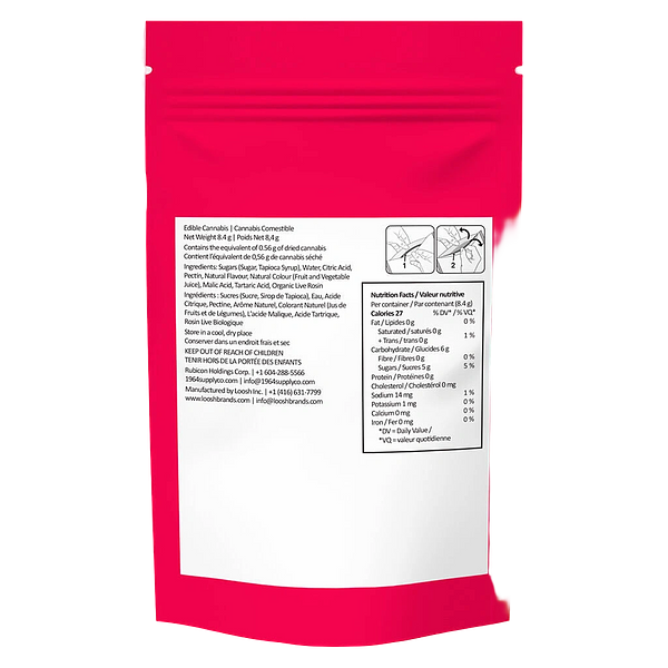 1964 - Strawberry Watermelon Live Rosin Gummies