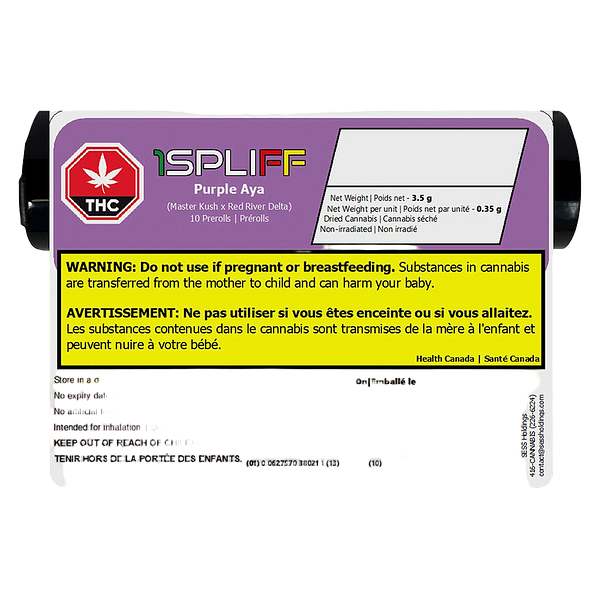 1Spliff - Purple Aya Pre Roll