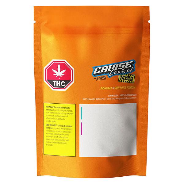 BOXHOT Cruise Control - Spark Plugs: Nitro+Daytona Peach Infused Pre Roll image 2