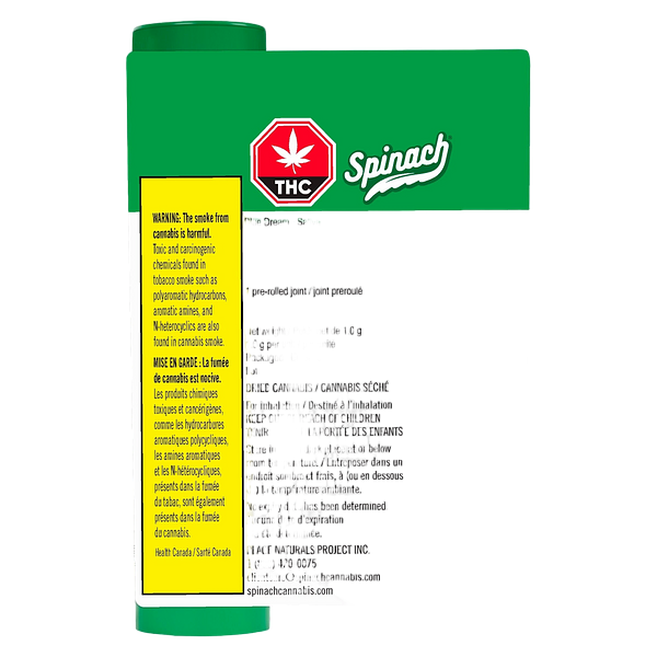 Spinach - Blue Dream Pre Roll