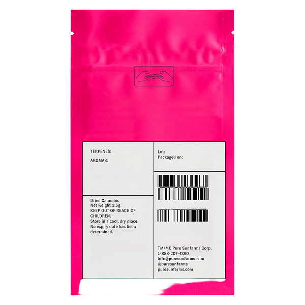 Pure Sunfarms - Pink Kush