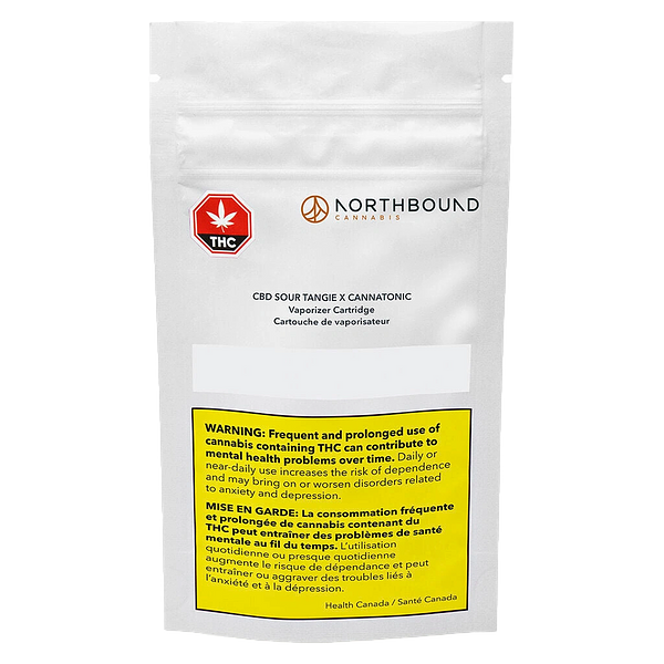 Northbound Cannabis - Cbd Sour Tangie X Cannatonic 510 Thread Cartridge