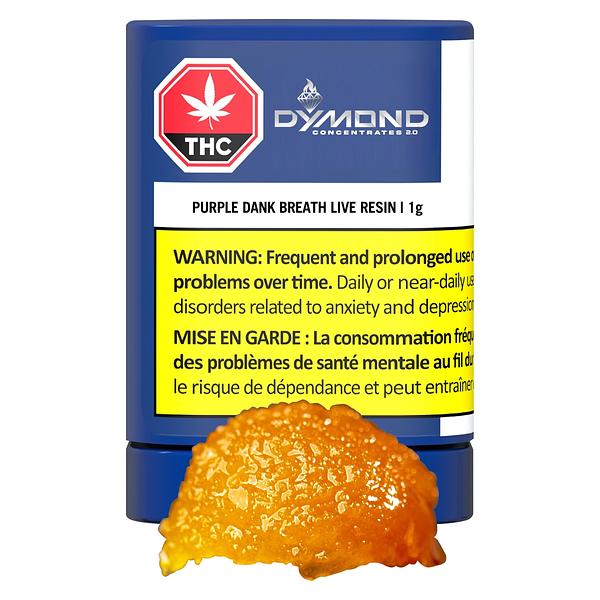 Dymond Concentrates 2.0 - Purple Dank Breath Live Resin image 4
