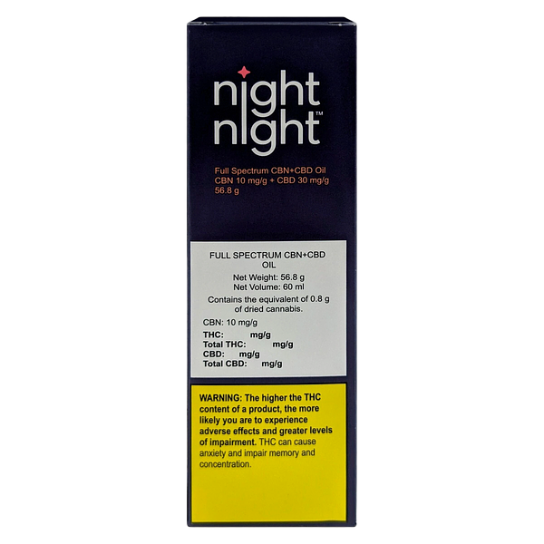 NightNight - Full Spectrum Cbn+Cbd Oil