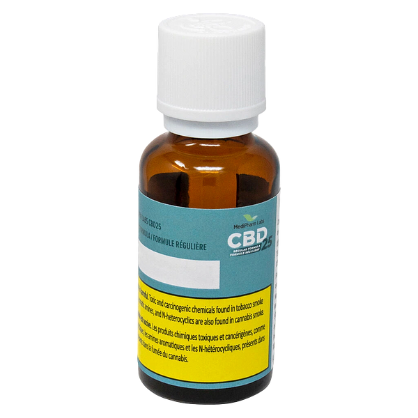 MediPharm Labs - Cbd25 Regular Formula Oil