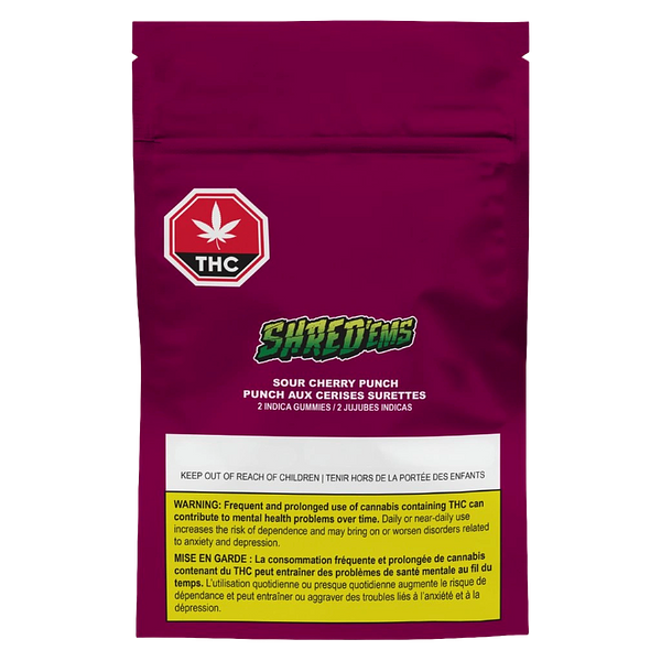 SHRED'EMS - Sour Cherry Punch Soft Chews
