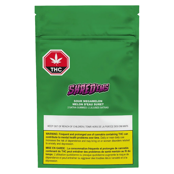 SHRED'EMS - Sour Megamelon Soft Chews