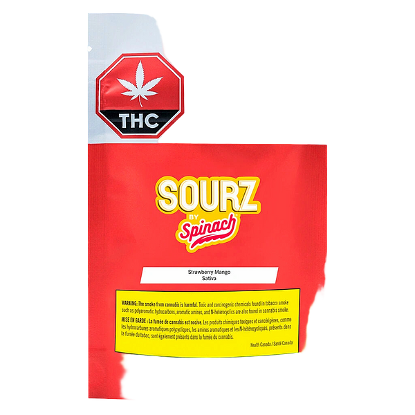 SOURZ by Spinach - Strawberry Mango Sativa Soft Chews