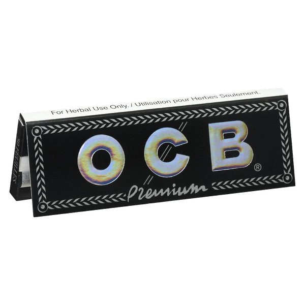 OCB - Premium Black 1 1/4 Rolling Papers