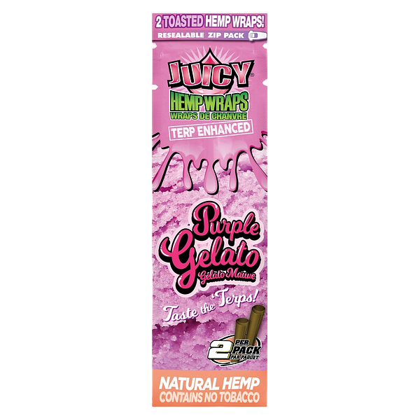 Juicy Jays - Terp Enhanced Purple Gelato Hemp Wraps