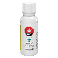 Peace Naturals - Peppermint 25 Cbd Oil