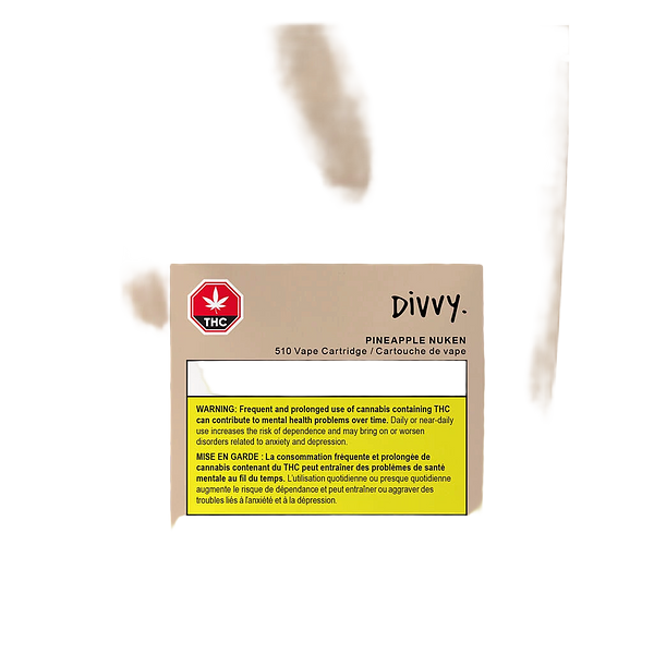 Divvy - Pineapple Nuken 510 Thread Vape Cart