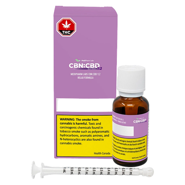 MediPharm Labs - Cbn:Cbd 1:2 Relax Formula