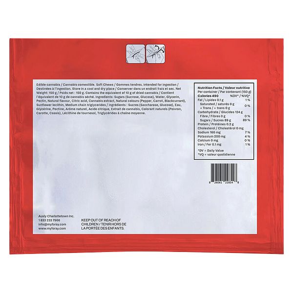 Foray - CBD Blood Orange Soft Chews