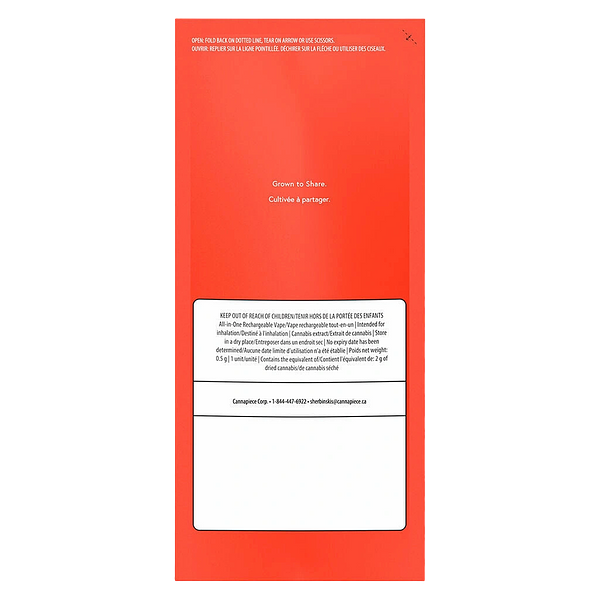 Sherbinskis - Orange Sherbs Live Resin Disposable Pen