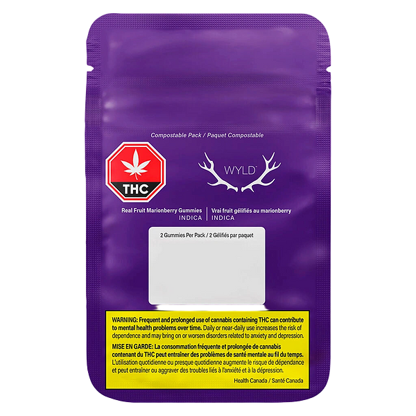 Wyld - Real Fruit Marionberry Soft Chews