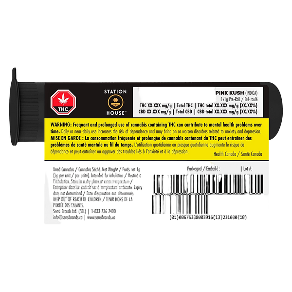 Station House - Pink Kush Pre Roll