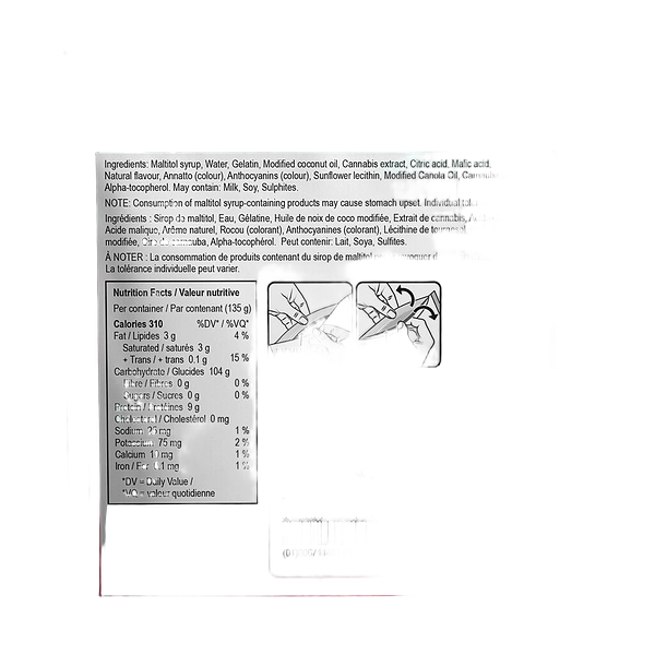 Monjour Bare - Orchard Medley Sugar Free Cbd Soft Chews