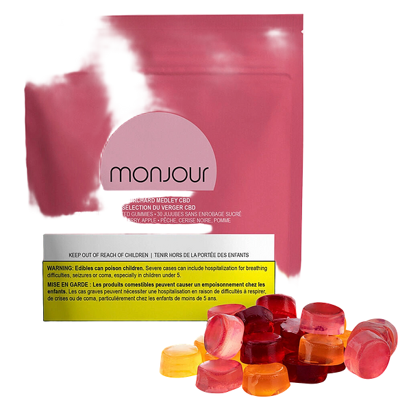 Monjour Bare - Orchard Medley Sugar Free Cbd Soft Chews