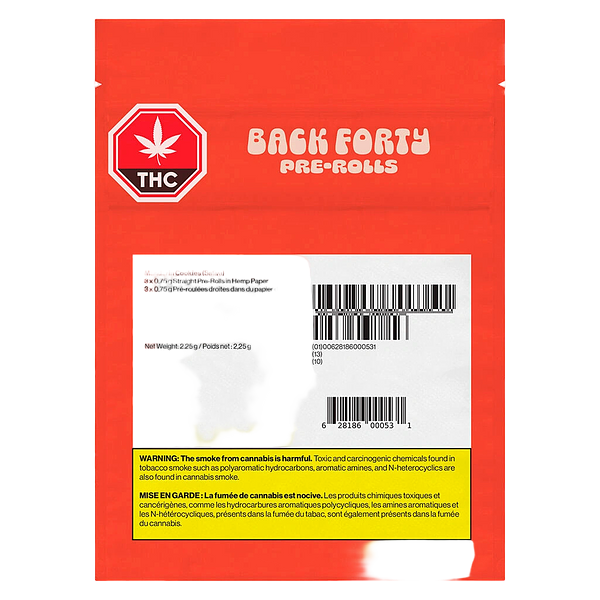 Back Forty - Mandarin Cookies Pre Roll