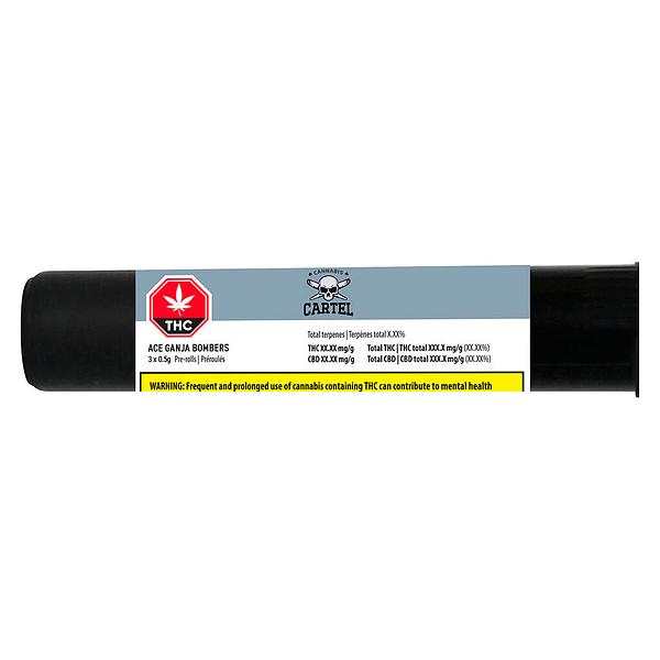 Cannabis Cartel - Ace Ganja Bombers Pre Roll image 2