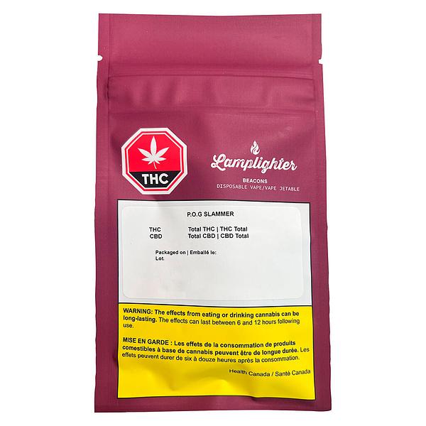 Lamplighter - ALL-IN-ONE P.O.G. Slammer Disposable Vape Pen image 2