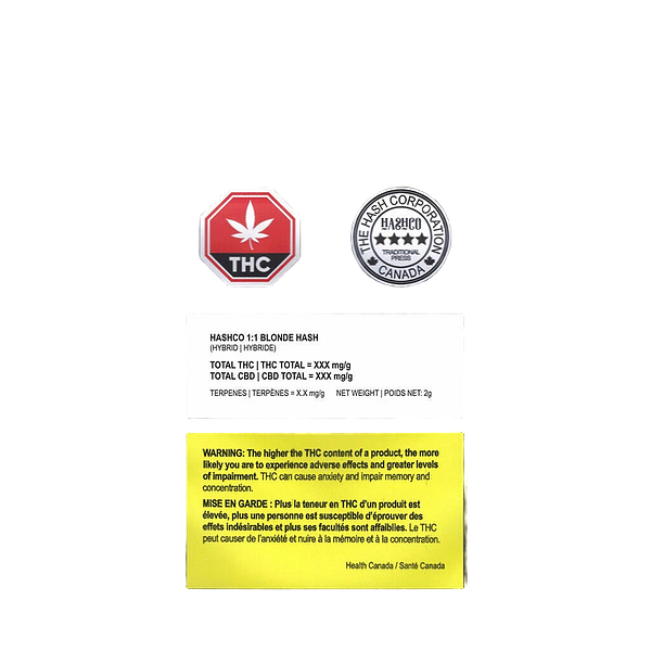 Hash Co - Blonde Hash